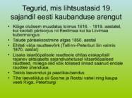 EESTI KAUBANDUSE ARENG 19saj #5