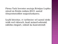 Majandusennustus 2010 #8