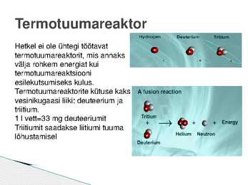 Termotuuma energia #6