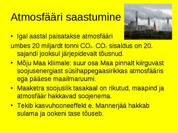 Esitlus-Keemia ja eluskeskond #2