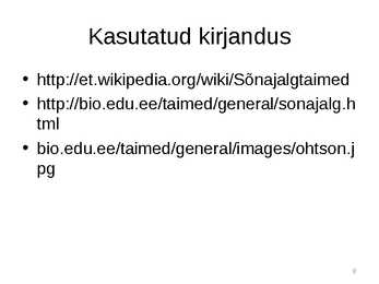 Sõnajalgtaimed #8