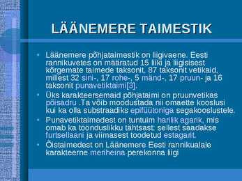 Ökosüsteem Läänemeres #4