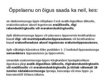 Lühiülevaade-Õppelaen #3