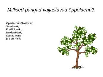 Lühiülevaade-Õppelaen #6
