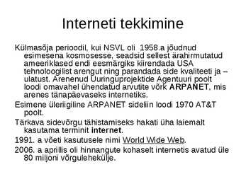 Uus-teadmistepõhine majandus #21