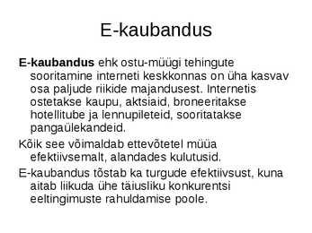 Uus-teadmistepõhine majandus #24
