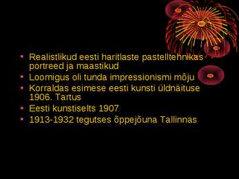 Eesti kunst 20-sajandi alguses #10