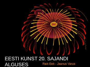 Eesti kunst 20-sajandi alguses