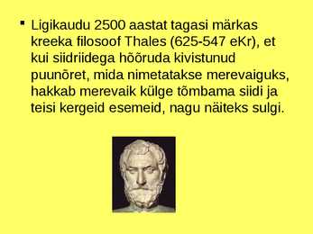 Staatiline elekter #6