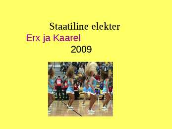 Staatiline elekter