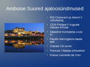Loire i oru lossid #5