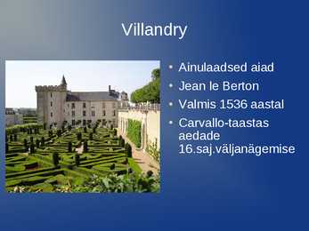 Loire i oru lossid #6