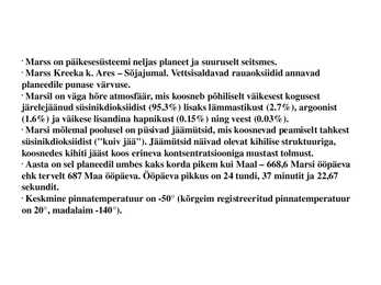 Planeet Marss #2