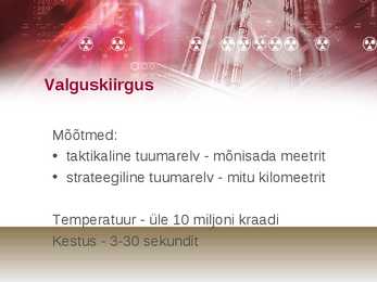 Tuuma- ja aatompomm #8