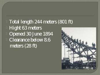 Tower Bridge presentation #5