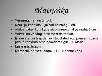 Venemaa suveniirid #2