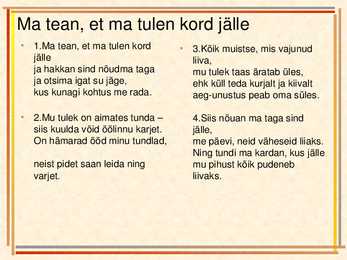 Hando Runneli elulugu ja looming #16