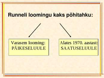 Hando Runneli elulugu ja looming #8