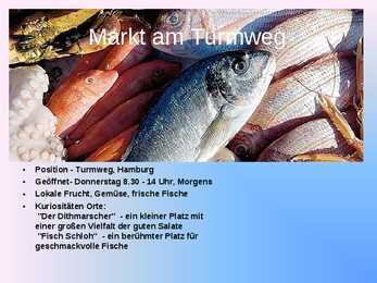 Hamburgi marketid- Hamburg hat viele Märkte #6