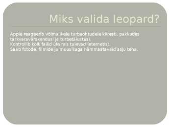 Mac os leopard #4