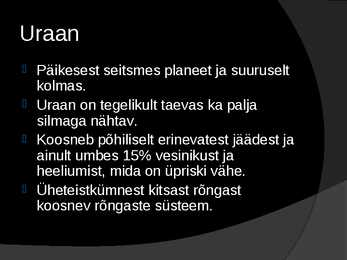 Päikesesüsteem #20