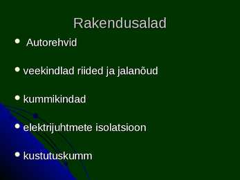 Kumm ja vulkaniseerimine #14