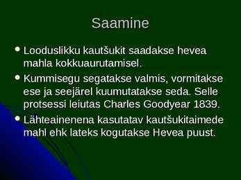Kumm ja vulkaniseerimine #9