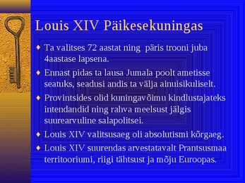 Louis XIV #4