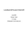 Loodusnähtused Islandil