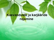 Karjääride ja kaevanduste rajamine