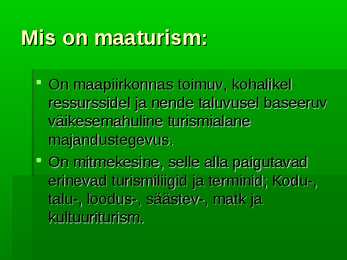 Turismialad #2