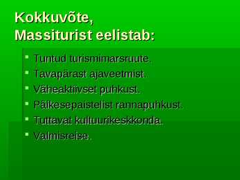 Turismialad #12