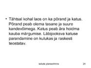 Ladude planeerimine #24