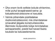 Ladude planeerimine #29