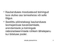 Ladude planeerimine #4