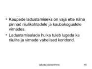 Ladude planeerimine #40