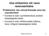 Ladude planeerimine #5