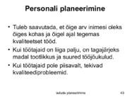 Ladude planeerimine #43
