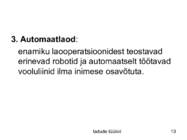 Ladude tüübid #13