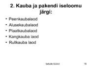 Ladude tüübid #16