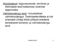 Ladude tüübid #4
