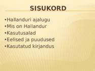 Halli andur #2