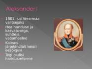 Venemaa 19 saj PowerPoint #2