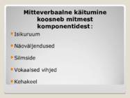 Suhtlemine #7