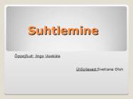 Suhtlemine