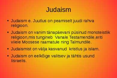 Judaism #2