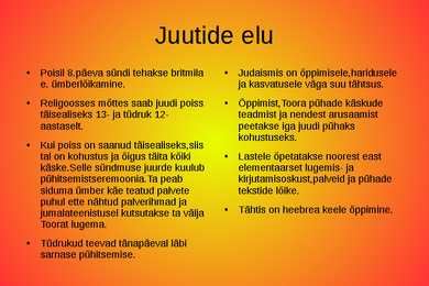Judaism #11