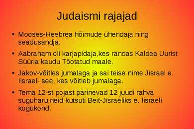 Judaism #4