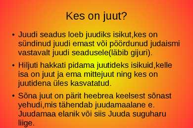 Judaism #9