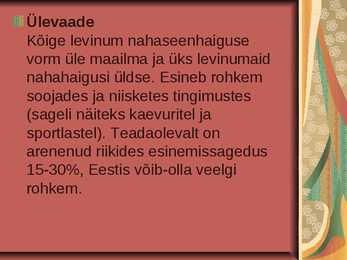 Küünte seenhaigused - Esitlus #12